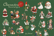 Nostalgic Christmas Illustrations, a Decorative Illustration by Feelsoul (Thumbnail 8 of 10)