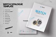 Watch Catalogue Template Design, a Brochure Template by White Graphic (Thumbnail 1 of 11)