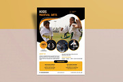 Kids Martial Arts Flyer Template, a Flyer Template by retrographix (Thumbnail 3 of 4)