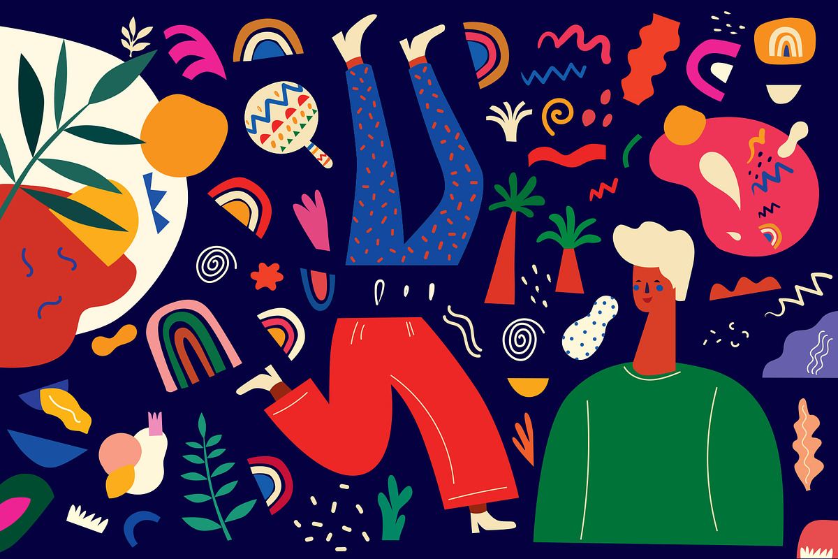 Carnival Holiday collection, a Decorative Illustration by MoleskoStudio (Photo 4 of 24)