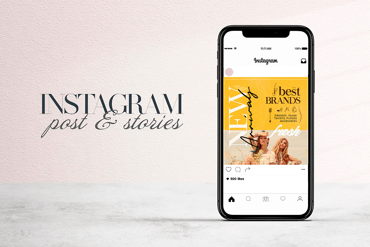 New Arrivals Social Media Pack, a Social Media Template by Touringxx Creative Studio (Photo 2 of 8)