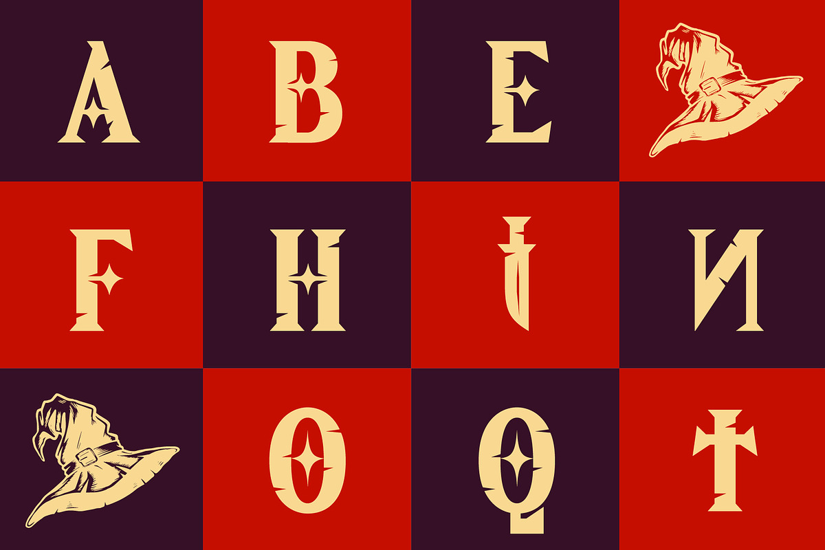 Estefit - Halloween Gothic Font, a Serif Font by Casloop Studio (Photo 7 of 10)