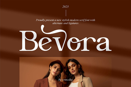 Bevora || Modern Serif Font