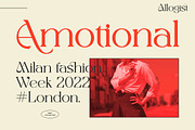 Allogist - Modern Typeface, a Serif Font by Dora Typefoundry (Thumbnail 10 of 15)