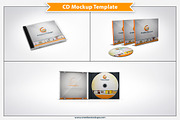 CD Mockup Template, a Books & Magazine Mockup by Plus Media (Thumbnail 2 of 3)