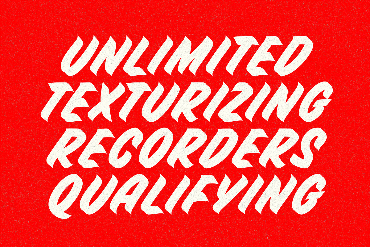 Spricy - Typeface, a Handwritten Font by Thom Niessink (Photo 5 of 7)