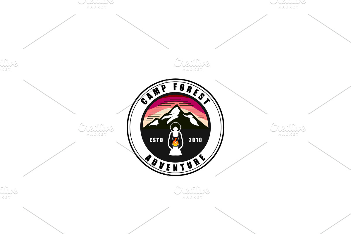 Outdoor Camping Logo Design