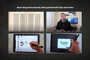 Blackletter Procreate Learning Guide, a Brush Add-On by Jake Rainis (Thumbnail 8 of 9)