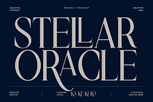 Stellar Oracle — Celestial Display