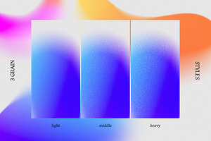 Chroma Grainy Gradient Textures