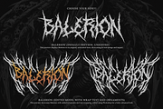 Vermithor | Fierce Black Metal Font, a Blackletter Font by Ardana Creative (Thumbnail 4 of 12)
