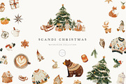 Scandinavia Christmas, a Seasonal Illustration by heyiamalice (Thumbnail 1 of 17)