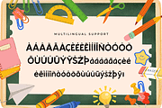 Crayontab – Modern Kids Font, a Sans Serif Font by overlaytemplates (Thumbnail 5 of 5)