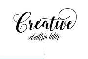 Austtria Script & Letter, a Script Font by Genesis Lab (Thumbnail 6 of 8)