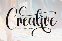 Creative | Script Font
