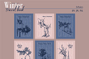 Winter Travel Book, an Object Graphic by Collection by VY (Thumbnail 2 of 13)