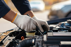 Car Mechanic Repairing Vehicle Engin, a Transportation Photo by Stock Shape