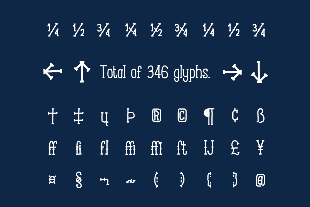 Koton Kollection font - launch promo preview 4