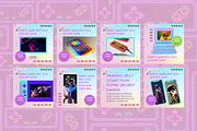 Instagram Template Canva Post Game, a Social Media Template by Keikoya (Thumbnail 10 of 11)