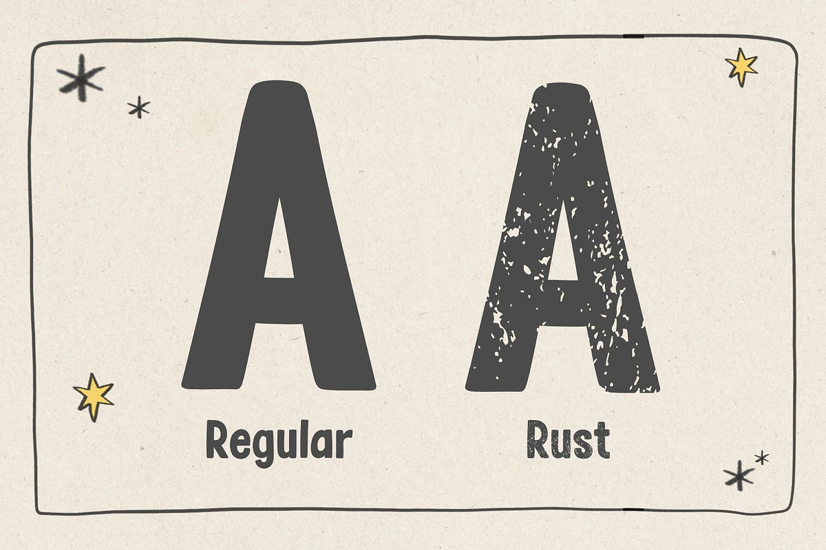 Fox Train Duo Fonts, a Handwritten Font by Fox7 By Rattana (Photo 2 of 10)