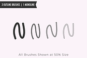 Procreate Lettering Brushes, a Brush Add-On by Beck McCormick (Thumbnail 12 of 18)