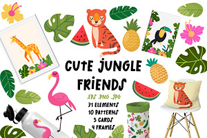 Cute Jungle Animals