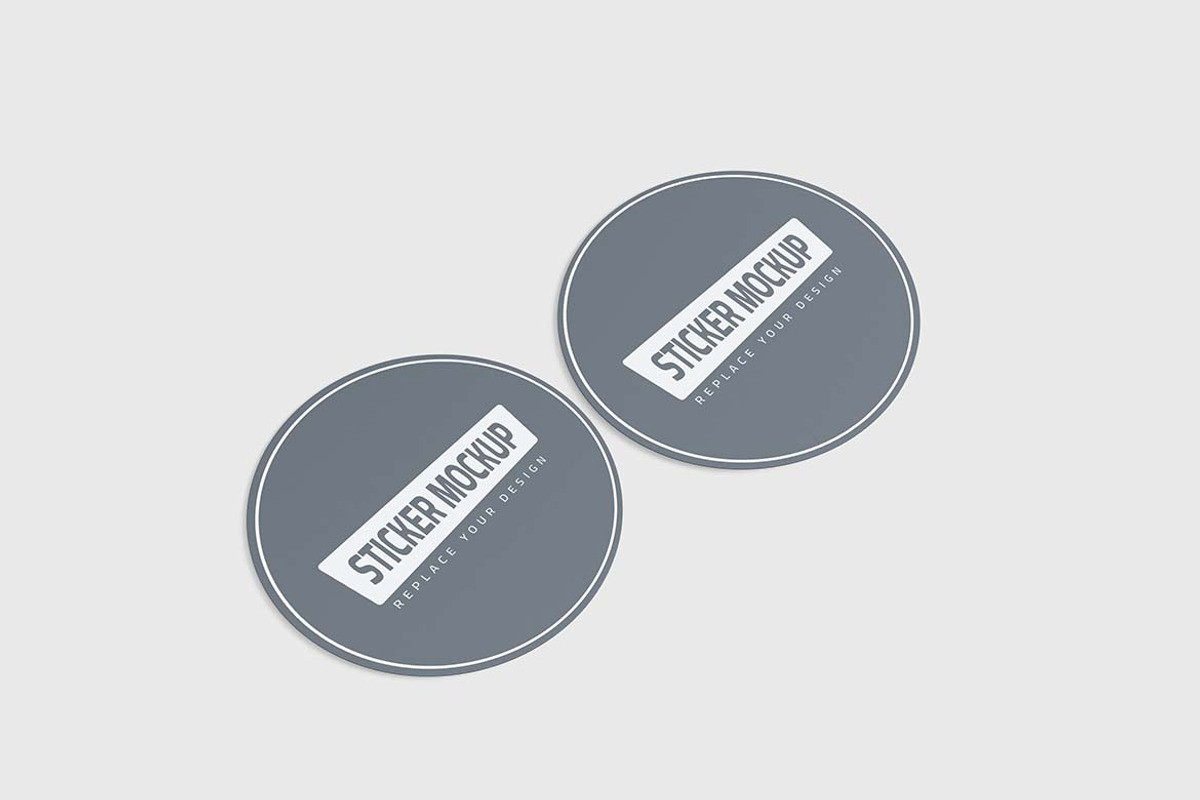 Sticker Mockup, an Advertising Mockup by tiyasprabawa (Photo 4 of 5)