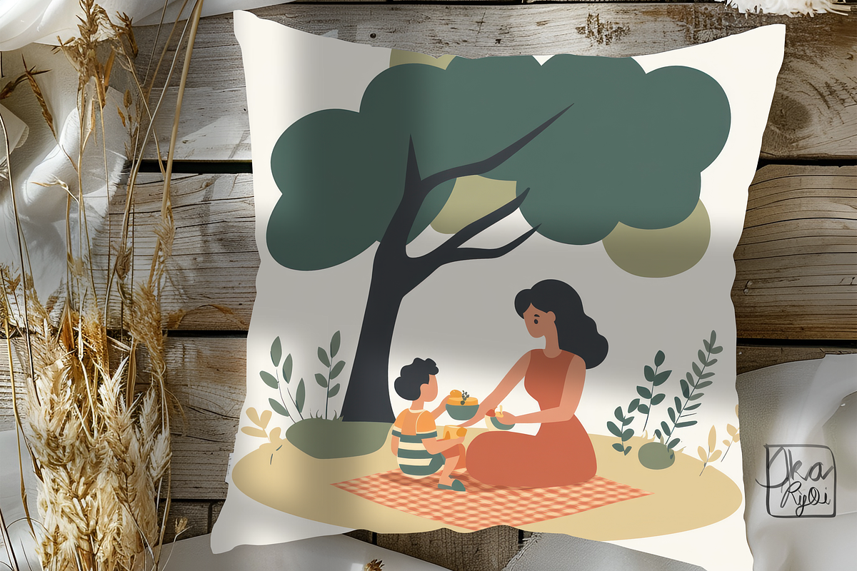 Mother’s Day Clipart Kids & Crafts, an Illustration by ikarifq shop (Photo 4 of 4)