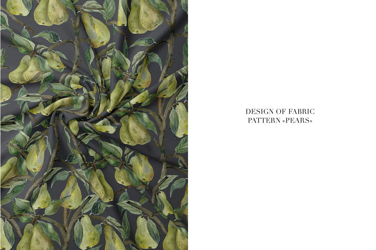 Pattern Pears, a Pattern Graphic by PASHKOVA (Photo 10 of 14)