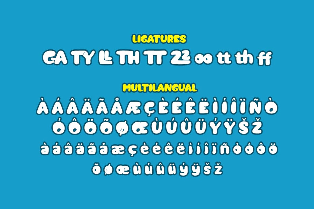 Good Castyll Playful Font, a Sans Serif Font by twinstd (Photo 13 of 14)
