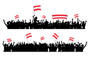 Cheering Crowd Austria, a Person Illustration by Albert Does Stuff (Thumbnail 2 of 3)