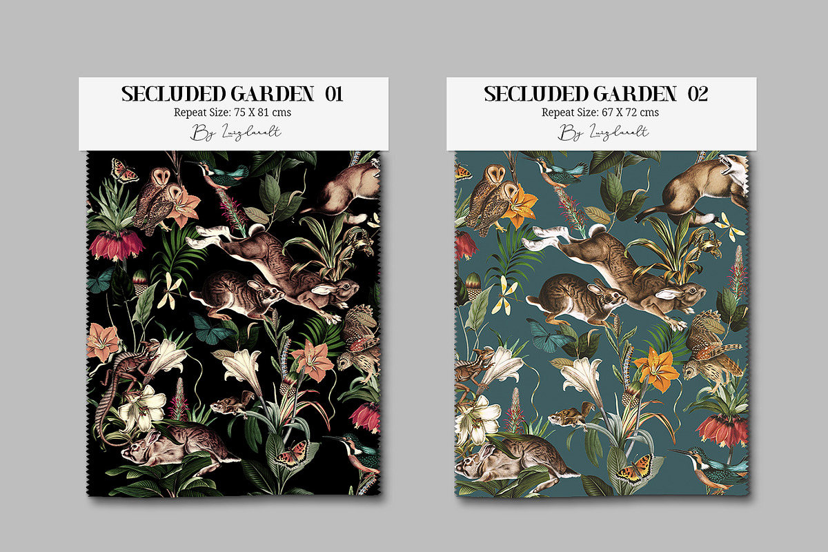 Garden, luxury SS2024 Print, a Wallpaper Graphic by Luiz da Rolt Grathwohl (Photo 4 of 12)