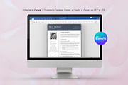 Resume Template, a Resume Template by DesignDevisers (Thumbnail 8 of 10)