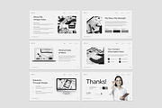 Self Portfolio Presentation, a Presentation Template by Annora Studio (Thumbnail 3 of 7)