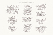 Hand Lettering Bundle, an Object Graphic by Type and Graphics Studio (Thumbnail 20 of 44)