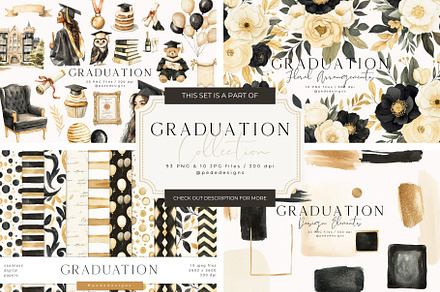 Graduation, an Illustration by PeDe Designs