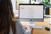 Nordic wedding website template, a Websites & App Template by Valley Media Templates (Thumbnail 2 of 4)