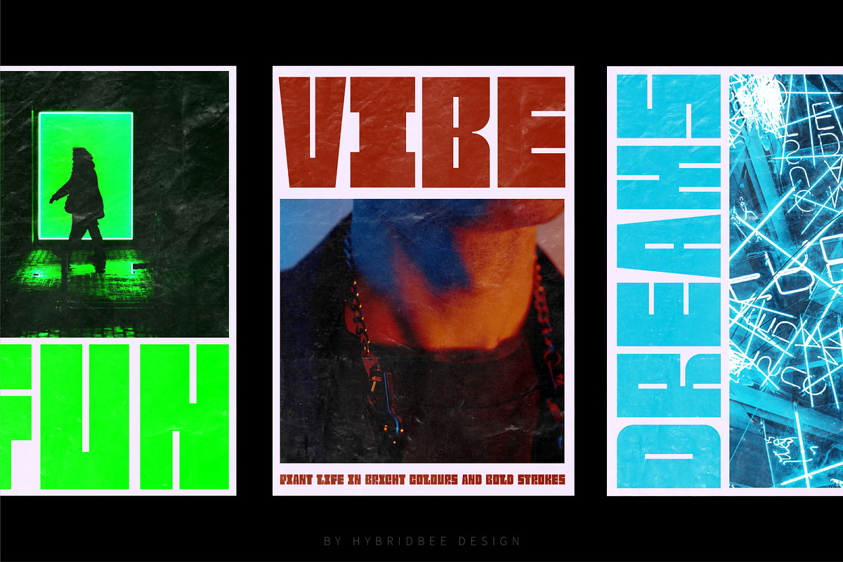 BLOCKTYPE – Bold Display Font, a Slab Serif Font by Hybridbee Design (Photo 4 of 10)