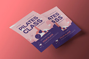Pilates Class Flyer, a Flyer Template by Neermana (Thumbnail 3 of 4)