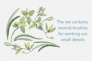 Rainy Day Procreate brushes, an Object Graphic by Olga Brinza (Thumbnail 4 of 7)