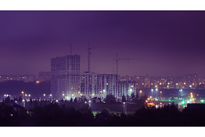 Night City Illumination. Development, an Architecture Photo by Our Amazing World