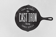Cast Iron Family, a Font by Hustle Supply Co. (Thumbnail 4 of 9)