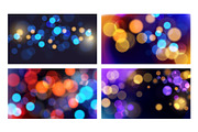 Bokeh Backgrounds Graphics Set, a Background Graphic by Finevector (Thumbnail 2 of 11)