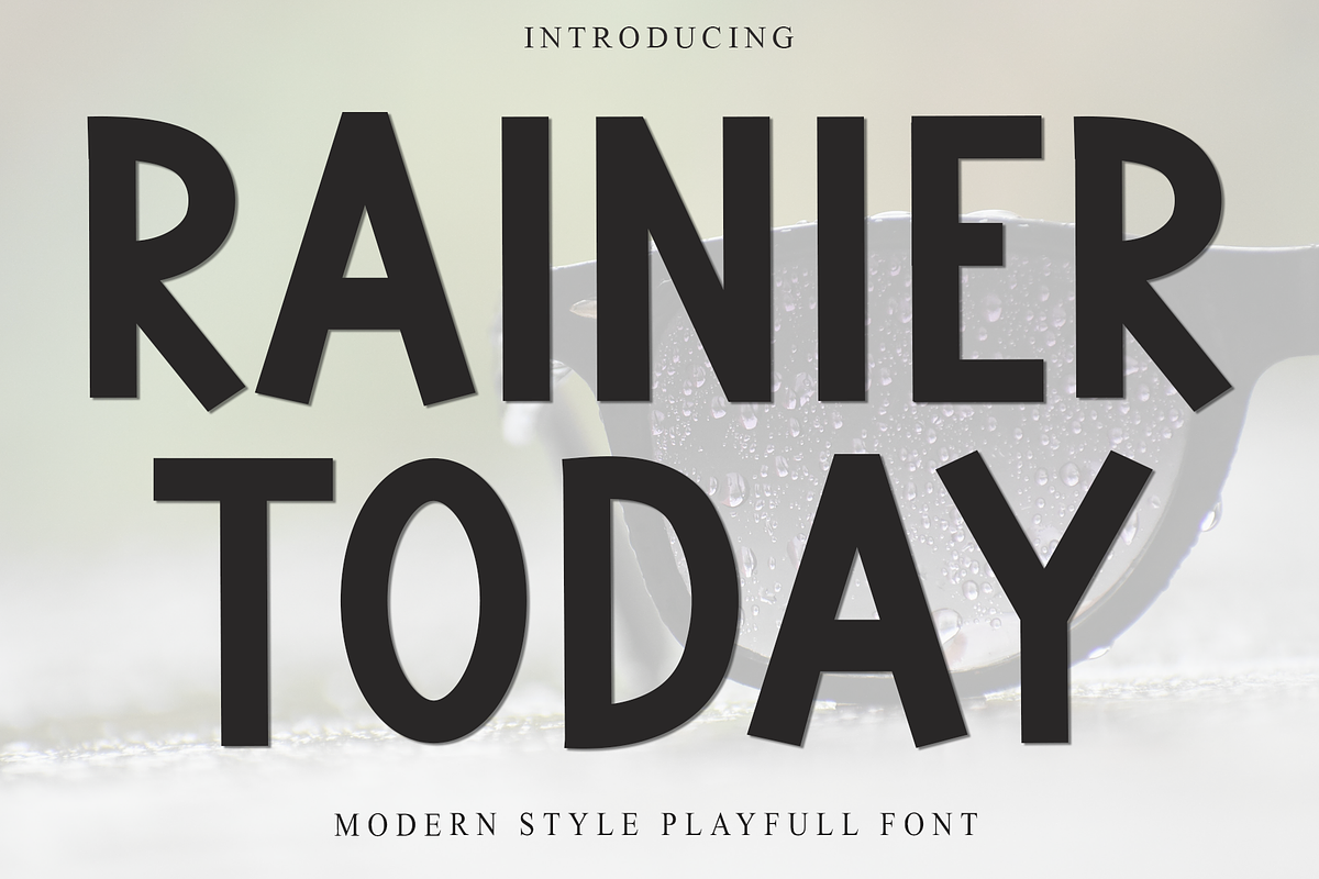 Rainier Today, a Script Font by FreshTypeINK (Photo 1 of 8)