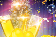 New Year 2018, a Flyer Template by tmcom (Thumbnail 2 of 2)