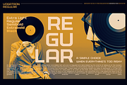 VOGATRON - Futuristic Modern Fonts, a Sans Serif Font by Konstantine Studio (Thumbnail 3 of 13)