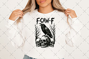 Crow Raven PNG, F-CAW-F, an Illustration by Craft Nest (Thumbnail 2 of 5)