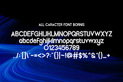 Bornis, a Sans Serif Font by riotama85 (Thumbnail 2 of 5)