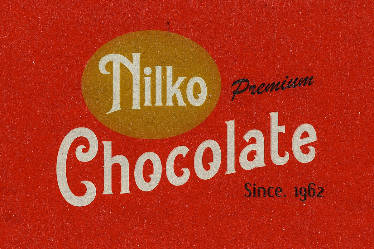 Kelabar - Vintage Typeface 30% Off preview 5