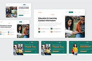 Education & Learning PowerPoint, a Presentation Template by SquidPixey (Thumbnail 4 of 6)
